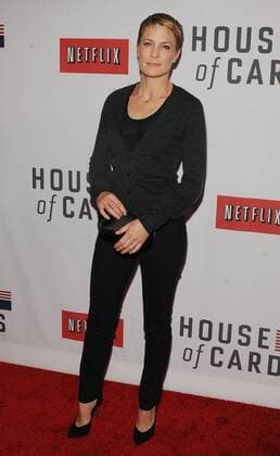 Robin Wright HOUSE OF CARDS NEW YORK PREMIERE New York  NYPix PicturePerfect