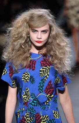 Cara Delevingne on the catwalk at the Marc by Marc Jacobs show at New York Fashion Week for Autumn Winter 2013 , Monday, 11th February 2013. Photo by: Stephen Lock i-Images StephenxLock i-Images  SLK