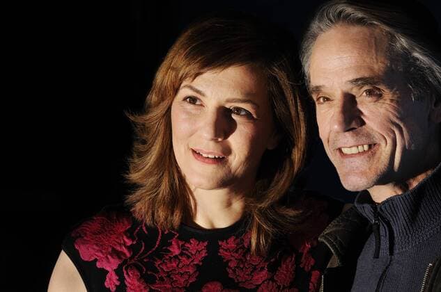Berlinale 13.02.2013 Germany Berlin Potsdamer Platz Photo-Call zum Film Night Train to Lisbon im Grand Hyatt Hotel, mit Jeremy Irons und Martina Gedeck