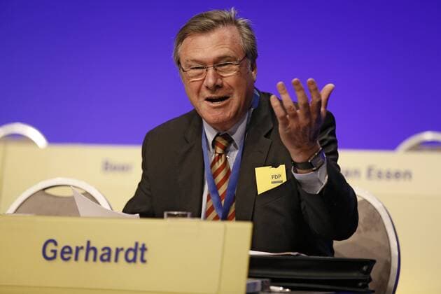 BERLIN,09.03.2013,64.Ordentlicher Bundesparteitag der FDP,Hotel Estrel,Wolfgang Gerhardt