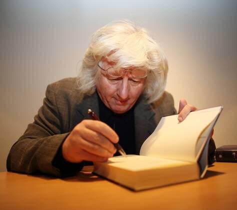 Peter Esterhazy GER, Berlin,20130318, Peter Esterhazy, Autor, Schriftsteller bei einer Lesung