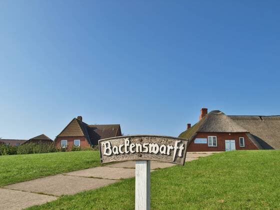 Backenswarft auf Hooge, Schleswig Holstein, Deutschland  1036200281