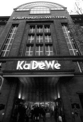 Kaufhaus des Westens (KadeWe) in Berlin