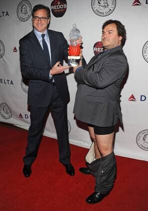 Bob Saget and Jack Black THE FRIARS CLUB ROAST HONORS JACK BLACK New York  NYPix PicturePerfect