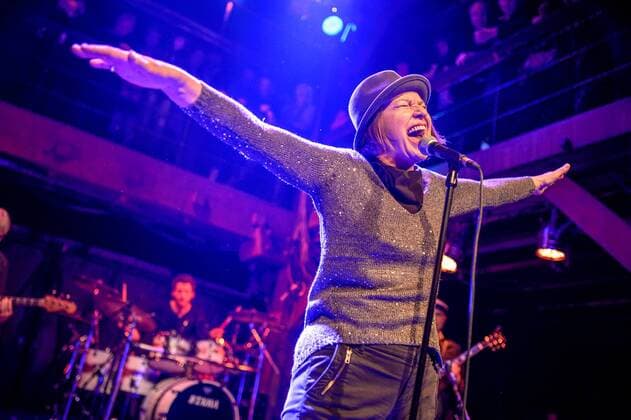 Hamburg, 16. März 2013 - Inga Rumpf bei einem Konzert in der Hamburger Fabrik