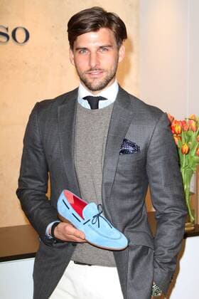Johannes Huebl beim Scarosso Store Opening in der Galleria. Hamburg, 19.04.2013 Foto:xgbrcix xFuturexImage