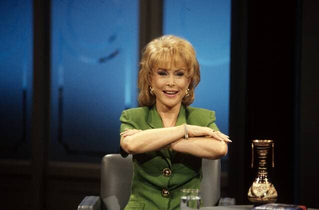 Die Schauspielerin Barbara Eden, bekannt durch die Serie Bezaubernde Jeannie, aufgenommen 1994 in Köln, genaues Datum unbekannt.