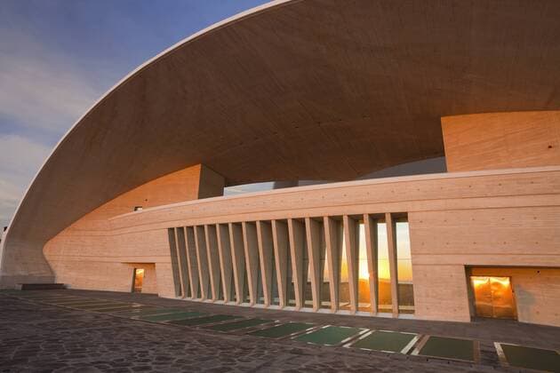 Spanien, Kanarische Inseln, Teneriffa, Sanat Cruz de Tenerife, Auditorio, Konzerthaus