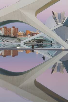 Spanien, Valencia, Ciudad de las Artes y de las Ciencias, Museo de las Ciencias PrÃ­ncipe Felipe