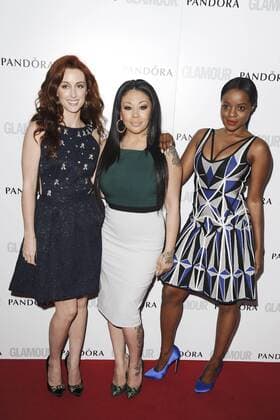 Siobhan Donaghy, Mutya Buena und Keisha Buchanan (MKS Sugababes) bei den Glamour Women of the Year Awards 2013 in Berkeley Square Gardens. London, 04.06.2013 Siobhan Donaghy, Mutya Buena, Keisha Buchanan (MKS Sugababes) 
