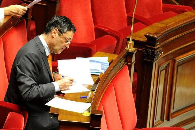 Patrick Devedjian - Vorschlag für ein Gesetz welches für mehr Transparenz in Frankreich sorgen soll. - Paris -17 06 2013 GerardRoussel PANORAMIC 