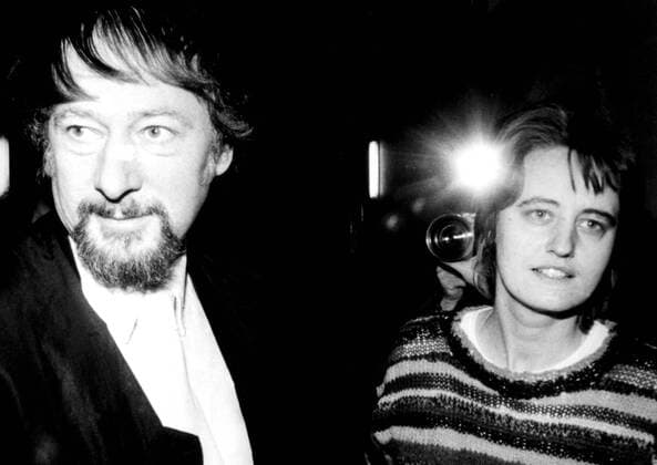 Astrid Proll, a former member of the Baader-Meinhof group, has regained her freedom She is seen leaving the courthouse in Frankfurt with her lawyer Heinrich Hannover. UnitedArchives00310106 