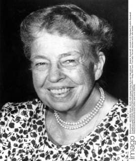 Berühmte Feministinnen, Eleanor Roosevelt Eleanor Roosevelt married to US President Franklin Roosevelt UnitedArchives00704065 
