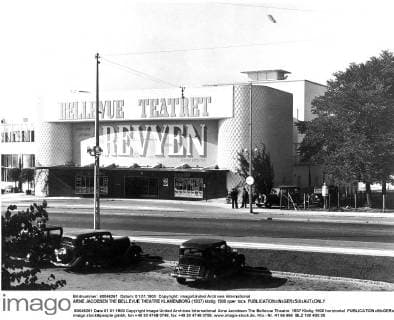 Architektur von Arne Jacobsen ARNE JACOBSEN THE BELLEVUE THEATRE KLAMENBORG (1937) UnitedArchives00849946 