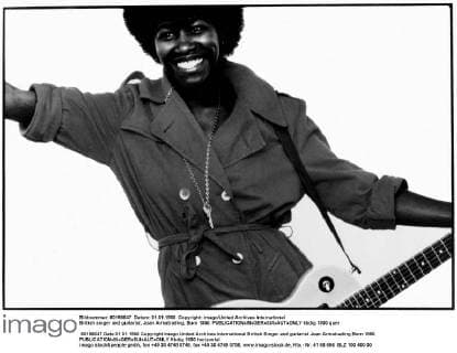 British singer and guitarist, Joan Armatrading. Born 1950.  UnitedArchives00956405