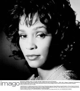 American singer, Whitney Houston. Daughter of Cissy Houston and cousin of Dionne Warwick. , ( 1963 - 2012 ), Sängerin, Produzentin, Schauspielerin  UnitedArchives00956952