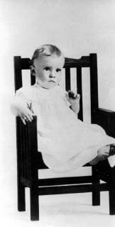 Richard Nixon at 9 months old  UnitedArchives01006843