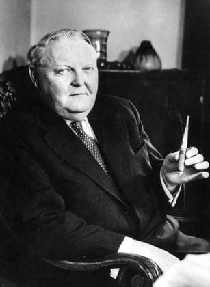Dr Ludwig Erhard Chancellor Federal German Republic 10 September 1957  UnitedArchives01572408
