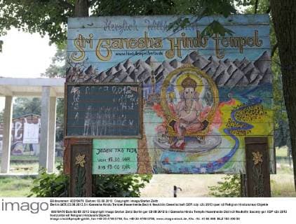 Berlin,GER,03.08.2013,Sri Ganesha Hindu Tempel,Hasenheide,Bezirk Neukölln