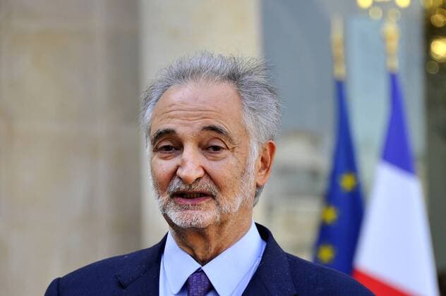 Paris, Frankreich - Treffen mit dem französischen Präsidenten - Jacques Attali GerardRoussel PANORAMIC 