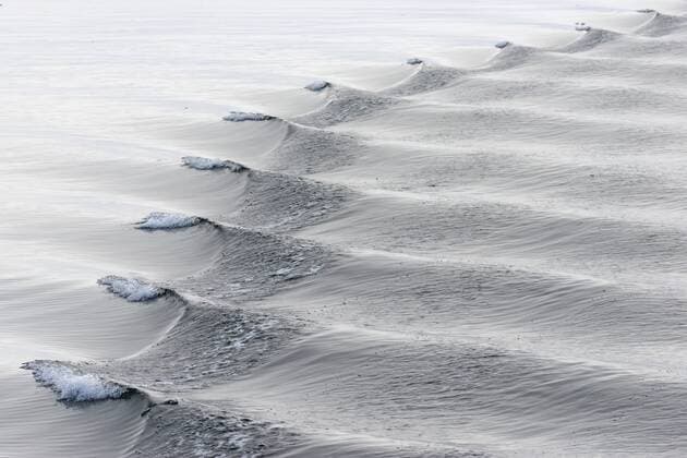Bugwellen, Arktischer Ozean, Inselgruppe Spitzbergen, Norwegen, Europa ibxomk03737630.jpg
