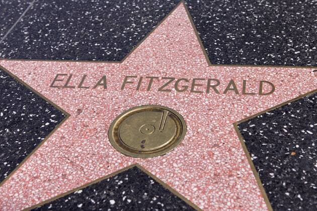 IMAGO ICONS: Ella Fitzgerald Ella Fitzgerald ILLUSTRATIONS : Hollywood Walk of Fame - Los Angeles - 04 10 2013 ChrisElise Panoramic 