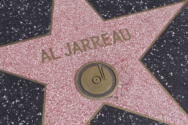 Al Jarreau ILLUSTRATIONS : Hollywood Walk of Fame - Los Angeles - 04 10 2013 ChrisElise Panoramic 