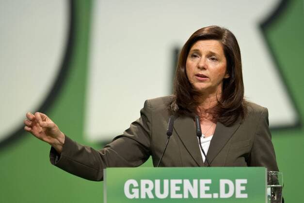 Fraktionsvorsitzende Katrin GÖRING-ECKHARDT Bundesdelegiertenkonferenz der Partei Bündnis90 DIE GRÜNEN im Velodrom in Berlin, Deutschland am 19.10.2013.