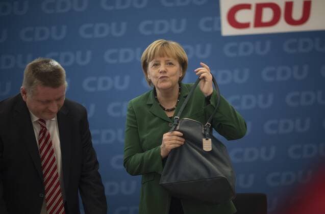Deutschland, Berlin, Konrad - Adenauer - Haus, Bundesvorstandssitzung der CDU, Hermann Gröhe, Bundeskanzlerin Angela Merkel CDU, 21.10.2013