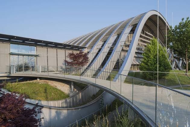 Zentrum Paul Klee, Außenansicht, Kirchenfeld-Schosshalde, Bern, Kanton Bern, Schweiz, Europa iblhwo03768887.jpg