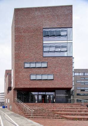 Architektur von Gottfried Böhm Erweiterungsbaum Hochschule Bremerhaven, Bremerhaven, Bremen, Deutschland, Europa iblrbb03776574.jpg