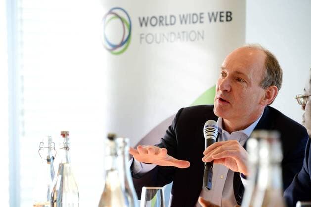 Sir Tim Berners-Lee attends the Launch of Web Index 2013. London, United Kingdom. Friday, 22nd November 2013. The worldÕs first multi-dimensional measure of the webÕs use, utility and impact on people and nations. Picture by Nils Jorgensen i-Images NilsxJorgensenx xi-Images  IIM-0901-0026