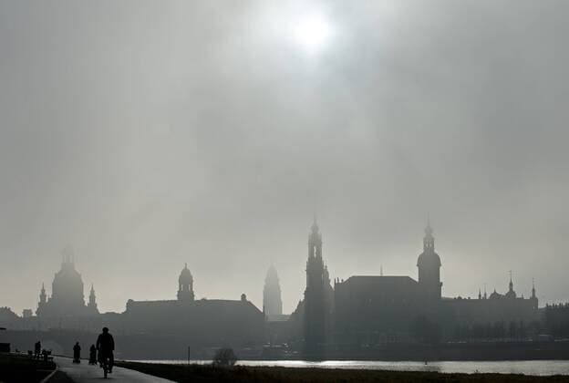 Nebel am Mittwochmorgen (11.12.13) in Dresden. RM001