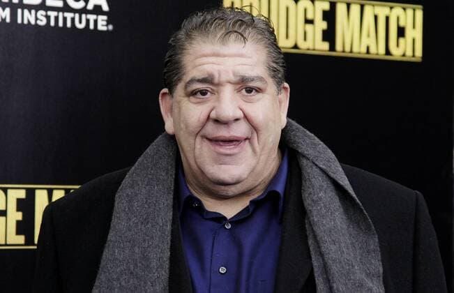 Vincent Pastore arrives on the red carpet at the Grudge Match Premier at the Ziegfield Theatre in New York City on December 16, 2013.  NYP20131216130