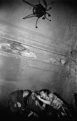 Eimer Deutschland, Berlin, 18.03.1990, Veranstaltung im Eimer in der Rosenthaler Strasse, Punkkonzert, besetztes Haus, Tag der Volkskammerwahl, erste demokratische Wahl in der DDR (Deutsche Demokratische Republik),