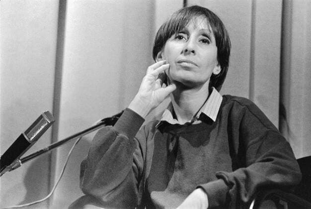 Brigitte Burmeister Lesung, Brigitte Burmeister, CCF (Centre Culturel Franzaise), DEU, Berlin-Mitte, 01.03.1988; form:port