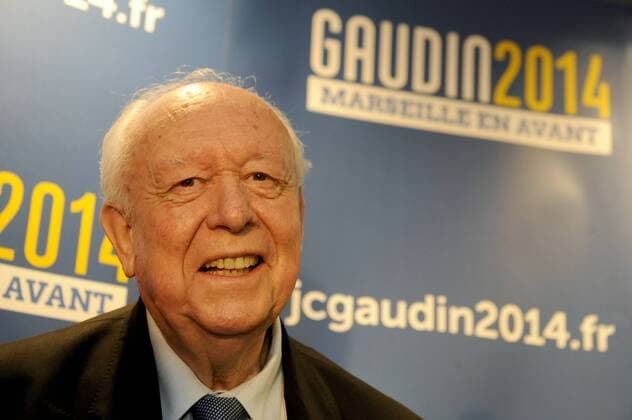 Wahlkampfauftritt von Jean Claude Gaudin - Wahlkampf Bürgermeisterwahl 2014 - Marseille - 09 01 2014 FranckPennant PANORAMIC 