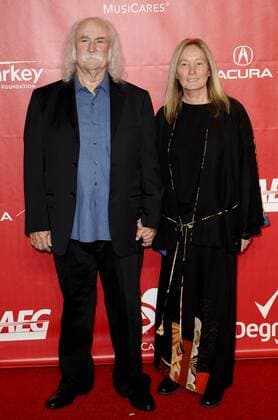 David Crosby and wife Jen Dance MUSICARES PERSON OF THE YEAR HONORING CAROLE KING Los Angeles  Patrick Rideaux PicturePerfect
