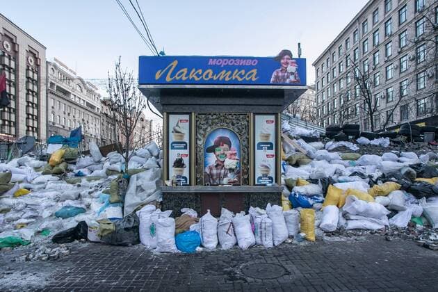 Maj Majdan Anti-government protests in Kiev,January 25, 2014. Photo by Krystian Maj Forum makr_260114 