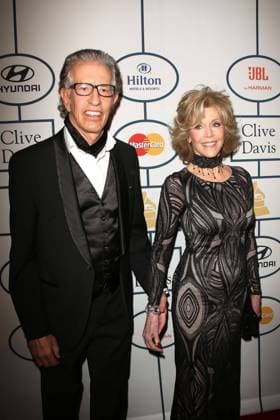 Jane Fonda und ihr Freund Richard Perry and the Recording Academys Pre-Grammy Gala am 25.01.2014 in Beverly Hills 56th Annual Grammy Awards - Clive Davis and the Recording Academy s Pre-Grammy Gala and Salute to Industry Icons Honoring Lucian Grainge, 2014 