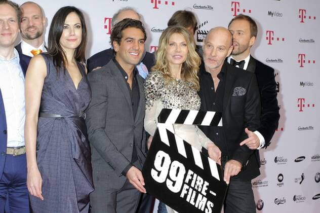 The Jury with Bettina Zimmermann, Elyas M Barek, Axel Milberg, Ursula Karven and Simon Licht attending the 99Fire Films Award at the 64th Berlin International Film Festival Berlinale 2014 on February 13, 2014 in Berlin, Germany. Foto:xS.xSchrapsx xFuturexImage