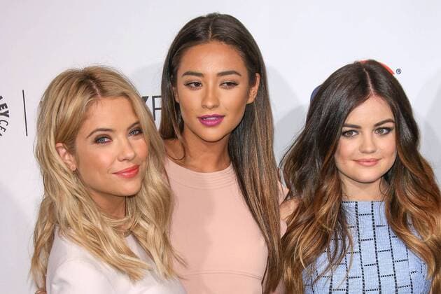 Ashley Benson, Shay Mitchell und Lucy Hale beim Fototermin zur Serie Pretty Little Liars am 16.03.2014 im Rahmen vom 2014 PaleyFest in Hollywood 2014 PaleyFest - Pretty Little Liars 