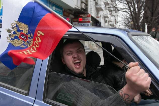 Referendum day in Simferopol, Crimea, March 16, 2014 Photo: KrystianMaj FORUM makr_160314 