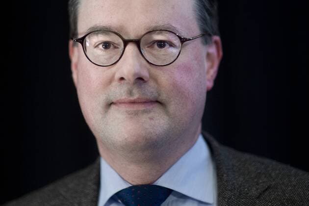 Prof. Joern Leonhard DEU, Deutschland, Germany, Berlin, 17.03.2014 Professor Joern Leonhard, Historiker in Freiburg und Autor vom Buch Die Buechse der Pandora. Geschichte des Ersten Weltkriegs, bei einer Buchvorstellung im Deutschen Historischen Museum in Berlin. Prof. Joern Leonhard, German historian and author, during a discussion at the Deutsche Historische Museum in Berlin