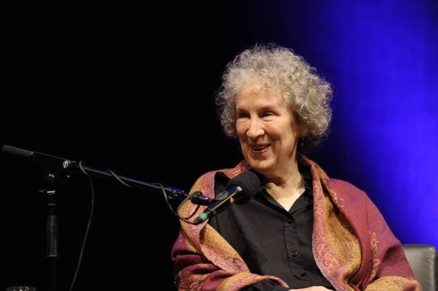 Berühmte Feministinnen, Margaret Atwood Die kanadische Schriftstellerin Margaret Atwood liest am 18.03.2014 in Köln im Rahmen des internationalen Literaturfestival lit.cologne.