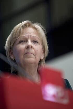 Hannelore Kraft DEU, Deutschland, Germany, Berlin, 24.03.2014 Hannelore Kraft, Ministerpraesidentin von Nordrhein-Westfalen SPD, bei der Pressekonferenz der SPD zur Energiepolitik im Willy-Brandt-Haus in Berlin. Bundespolitik, Parteipolitik, Partei SPD, Deutsche Politik, Politiker, 2014, Portrait, Portraet. Hannelore Kraft, Minister President of Nordrhein-Westfalen SPD, in Berlin. Politics, Germany, political, Politician.
