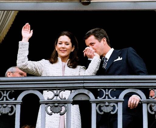 (File photo 8.OCT. 2003)Crown princess Mary and pirnce Frederik Copenhagen Denmark . (Photo by Francis Dean Dean Pictures) 