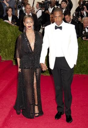 Beyonce und ihr Ehemann Jay-Z bei der Charles James: Beyond Fashion Costume Institute Gala am 5.05.2014 in New York Costume Institute Gala 2014 in New York 