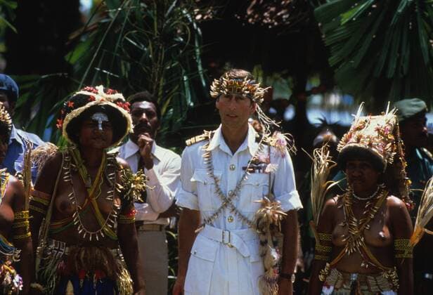 Prince Charles, Prince of Wales, visits Papua New Guinea to officially open the new National Parliament Building in Waigani, Port Moresby Prince Charles Visits Papua New Guinea 
