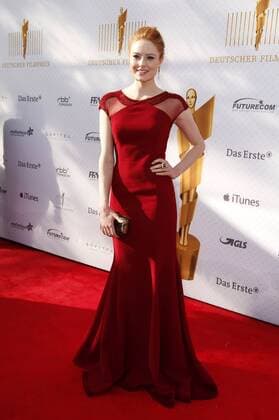 Barbara Meier bei der Verleihung vom Deutschen Filmpreis 2014 Lola im Tempodrom. Berlin, 09.05.2014